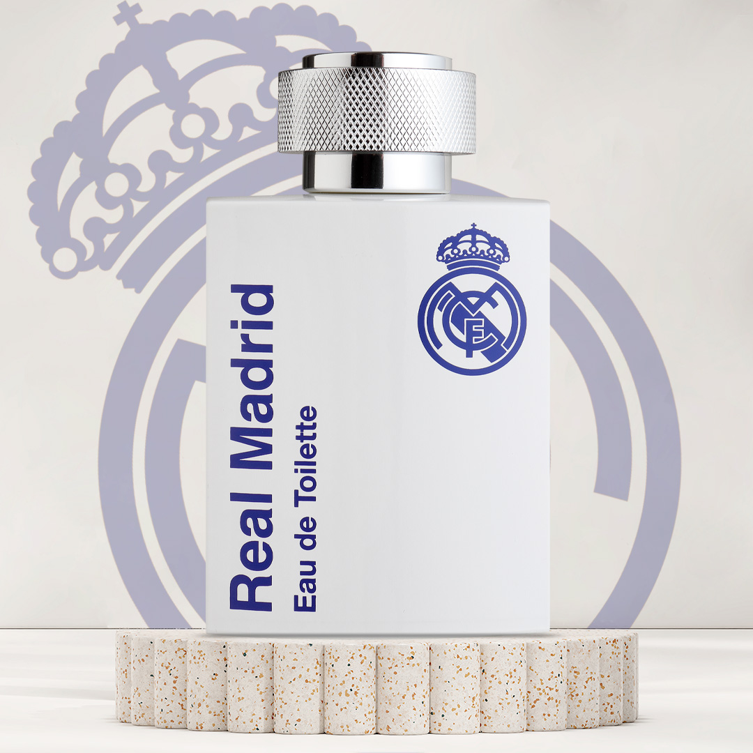 Perfume REAL MADRID EDT BLACK 100 ml. - Manuexsa